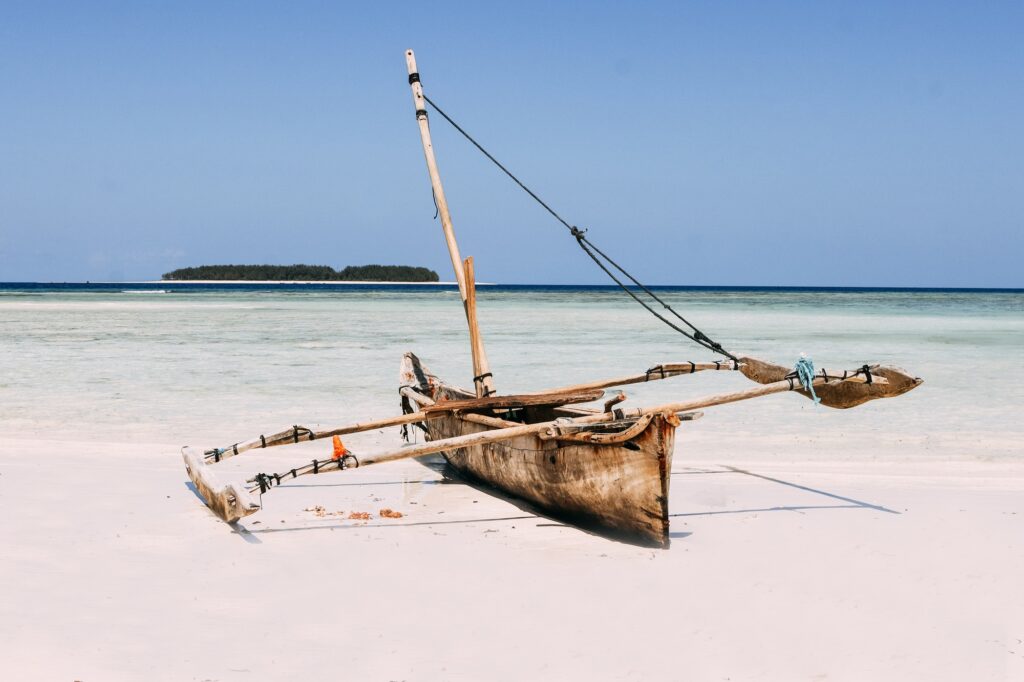 Muyuni Beach in Zanzibar, a popular beach stop after safari